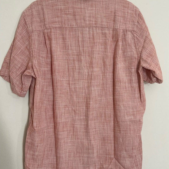 Weatherproof Vintage Shirt Mens Large Red Button Up Cotton Casual Dad - Picture 3 of 8